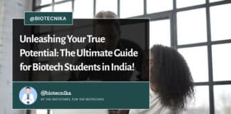 Unleashing Your True Potential: The Ultimate Guide for Biotech Students in India!, The suggested keywords for searching a relevant image on Pexels website are: 1. biotech students 2. true potential 3. career goals 4. professional development 5. self-confidence