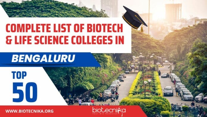Bangalore Biotech College List