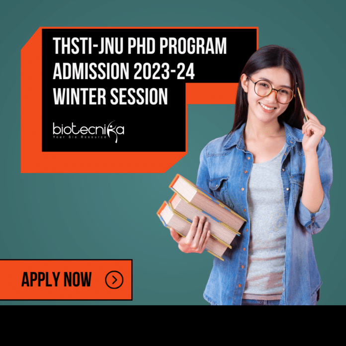THSTI-JNU 2023 PhD Admission