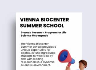 Vienna BioCenter Summer School 9-week Research Program for Life Science Undergrads at one of Europe's leading Research Centers