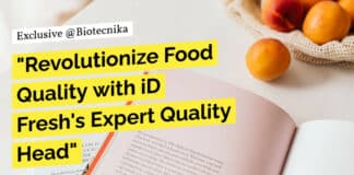 "Revolutionize Food Quality with iD Fresh's Expert Quality Head"