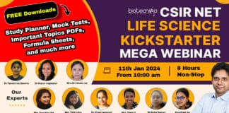 CSIR NET Life Science KICK-STARTER Webinar: Igniting Success in 2024!