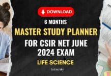 Download the CSIR NET Study Planner PDF