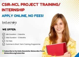 CSIR-NCL Project Training (1)