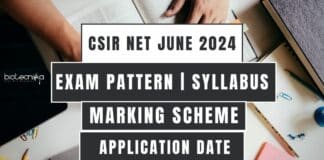 CSIR NET June 2024