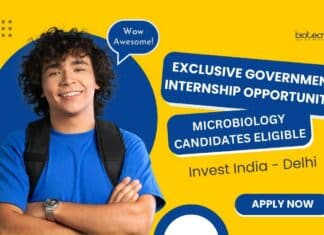 Govt Intern Opportunity for Microbiology - Apply Now!