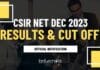 CSIR NET Dec 2023 Results