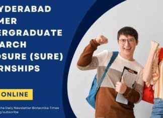 IIT Hyderabad SURE Internships 2024