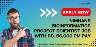 NIMHANS Bioinformatics Project Scientist