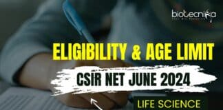 CSIR NET June 2024 Eligibility