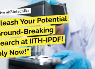 "Unleash Your Potential in Ground-Breaking Research at IITH-IPDF! Apply Now!"