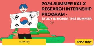 2024 Summer KAI-X Research Internship Program