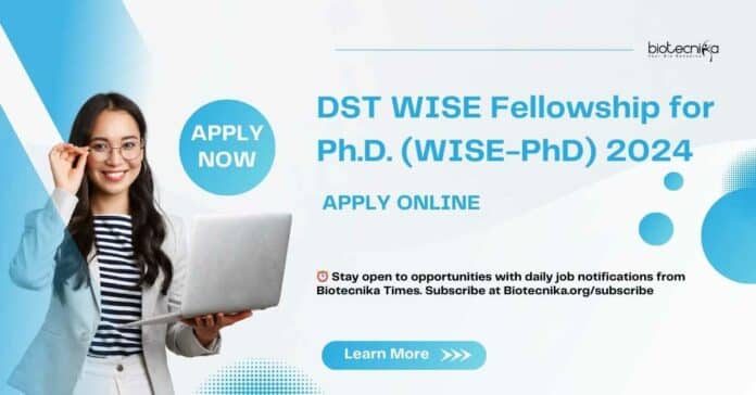 WISE Fellowship PhD (WISE-PhD) 2024