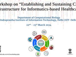 IIIT-Delhi Workshop on "Establishing and Sustaining Cloud Infrastructure for Informatics-based Healthcare" - Registrations Open!