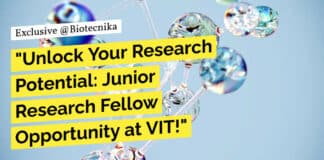 VIT Vellore Molecular Biology JRF Job - Biotech, Biochem & Microbiology Apply