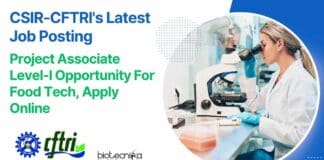 CSIR-CFTRI Job Posting