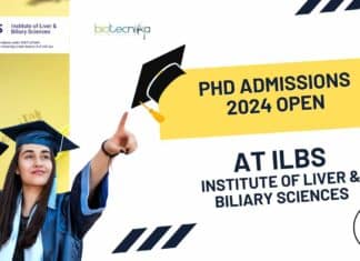 PhD Admissions 2024 at ILBS