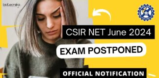 CSIR NET June Postponed 2024