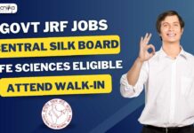 Govt Silk Board Vacancies 2024