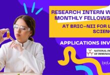 Life Sciences Research Intern