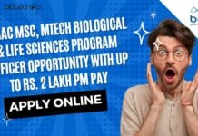 BIRAC Biological Sciences Officer