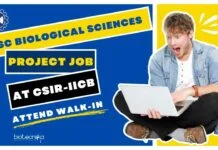 BSc Biological Sciences Project