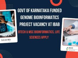 IBAB Bioinformatics Project Vacancies