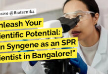 Syngene MTech Life Sciences Scientist Role - Apply Online