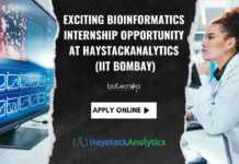 Bioinformatics Internship at HaystackAnalytics